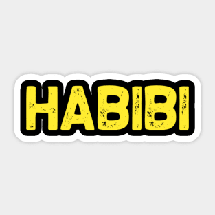 Habibi Sticker